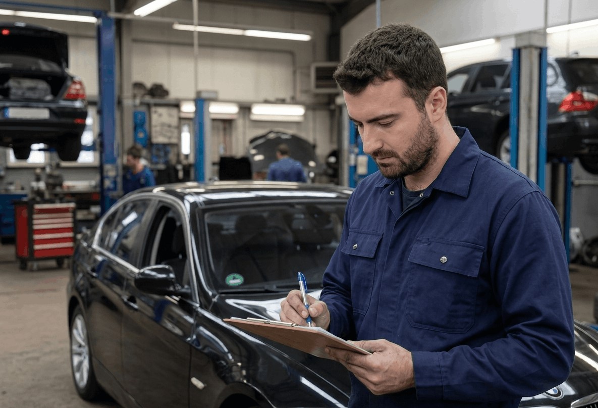 Finishing the inspection
